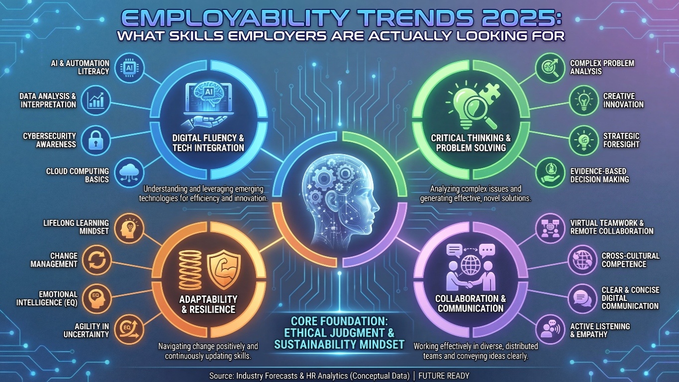 Employability Trends 2025: What Skills Employers Are Actually Looking For .