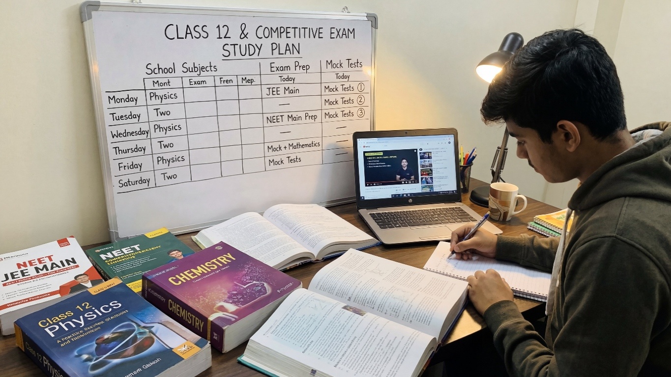 How to Prepare for Competitive Exams While in Class 12: Tips & Study Plan
