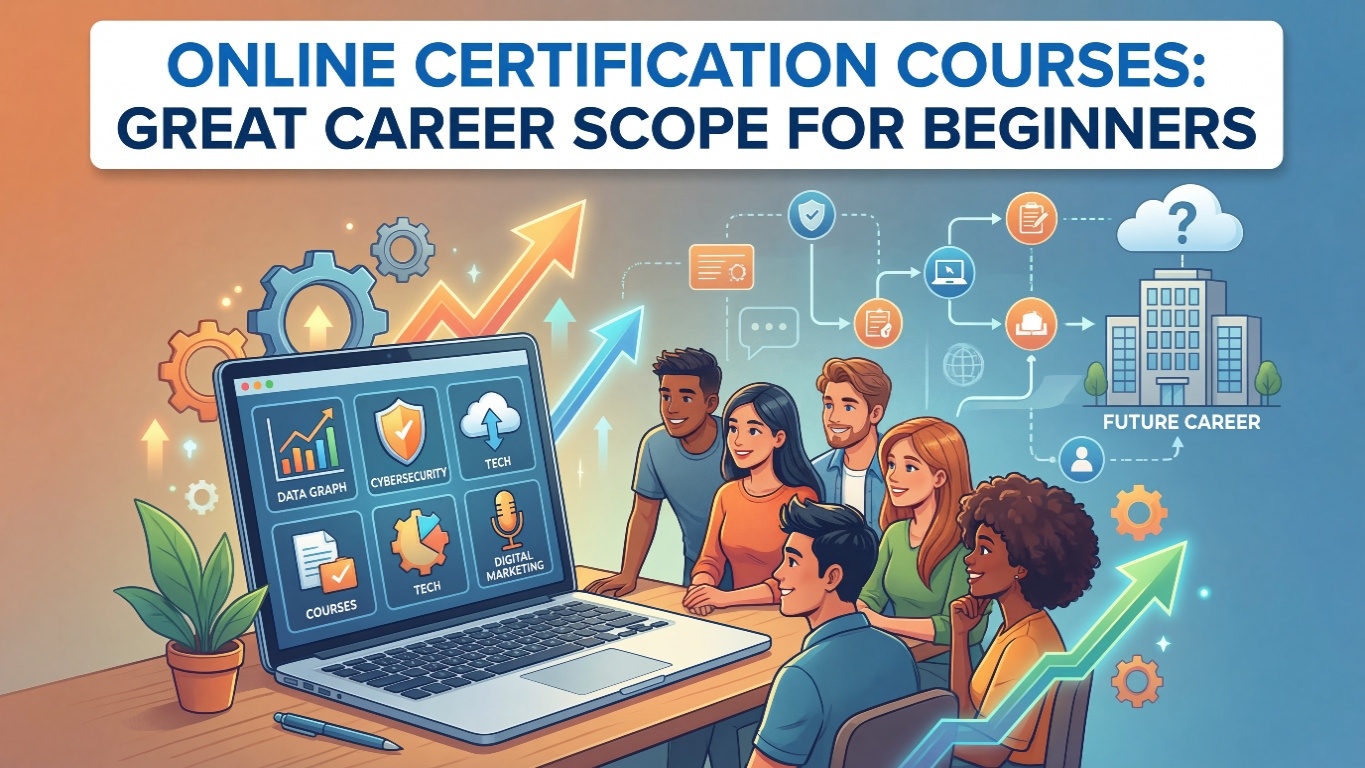 Online Certification Courses with Great Career Scope for Beginners