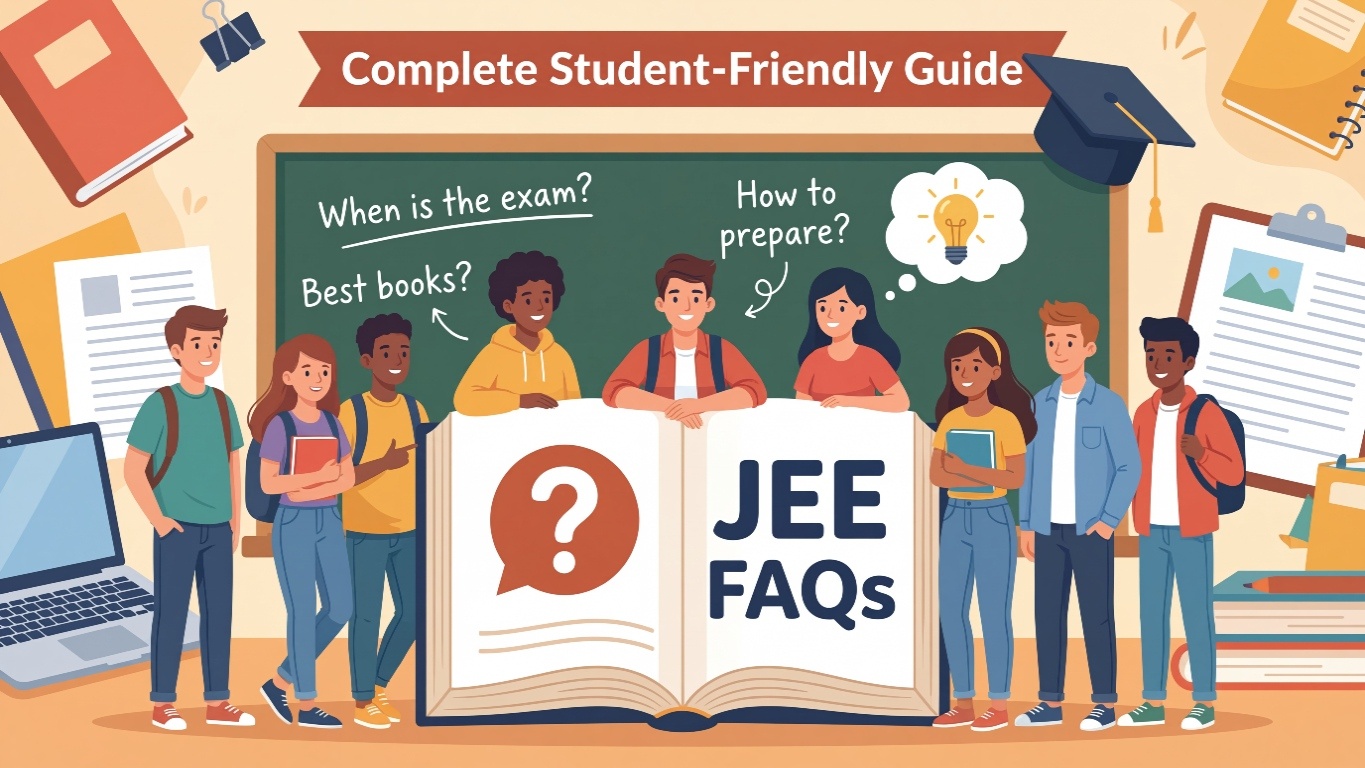Most Frequently Asked Questions (FAQs) About JEE – Complete Student-Friendly Guide