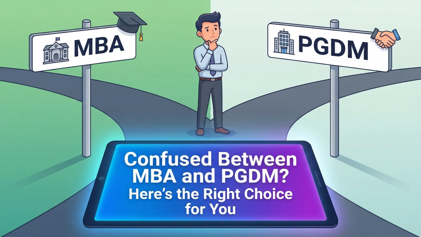 Confused Between MBA and PGDM? Here’s the Right Choice for You