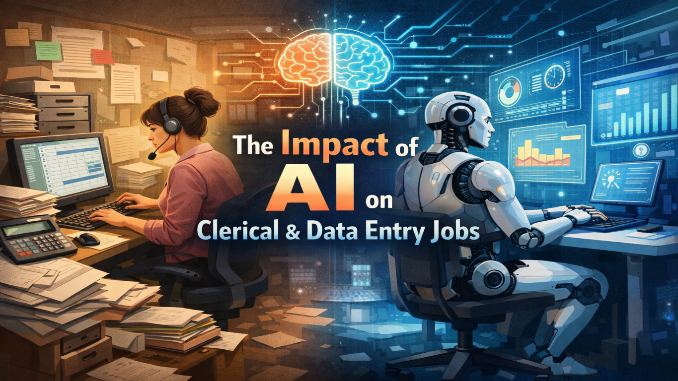 Impact of AI on Clerical & Data Entry Jobs