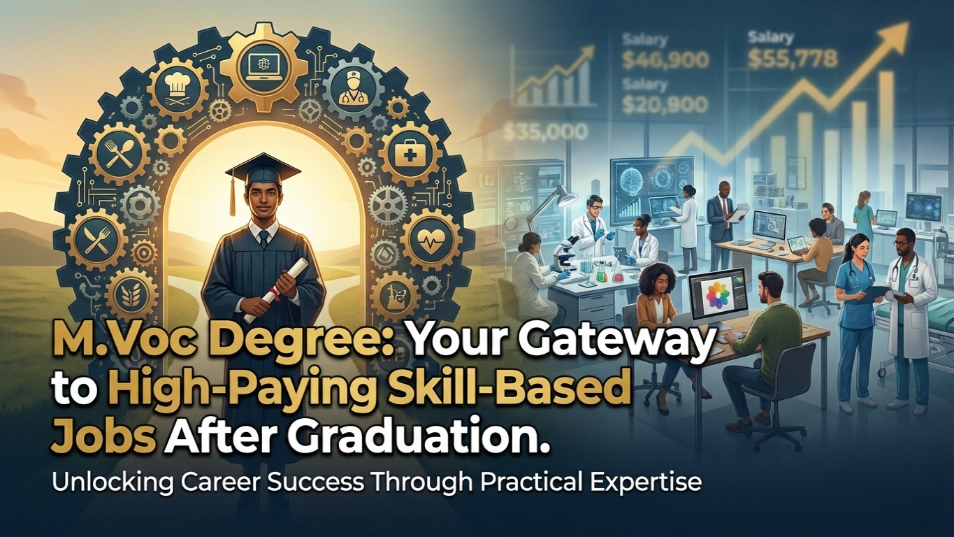 M.Voc Degree: Your Gateway to High-Paying Skill-Based Jobs After Graduation