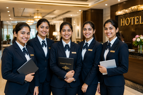 Free Hotel Management Course, Hotel Management Diploma, Hotel Management Certificate, Learn and Earn Program, Hospitality Training,