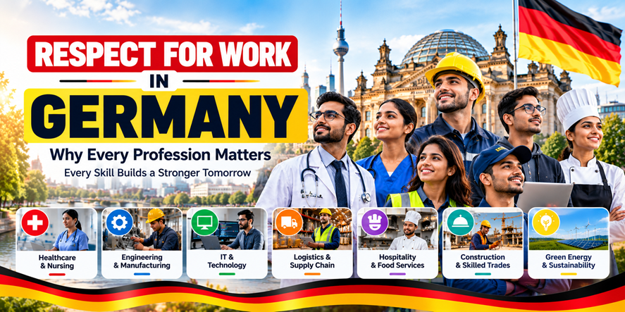 RESPECT FOR WORK IN GERMANY — Every Skill Matters. Every Profession Counts.