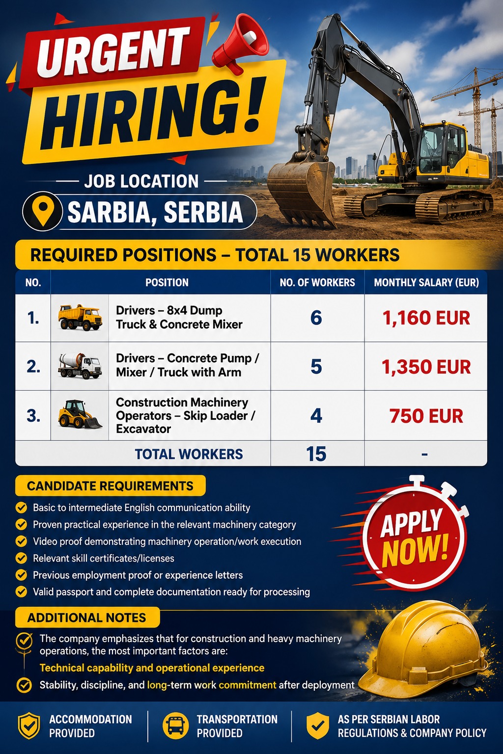 Leading Construction & Infrastructure