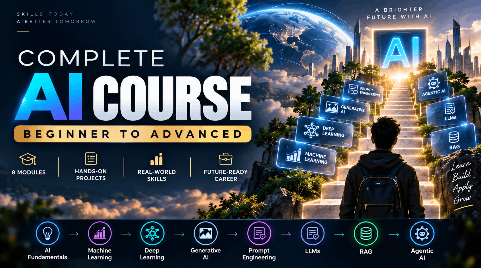 Complete AI Course: Beginner to Advanced